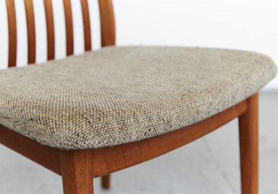 Image 1 of Mid Century Esszimmerstühle von Schou Andersen, Sechser-Set