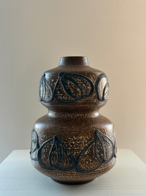 Vintage keramische vaas – Vazen, Mid Century Modern (photo 3 of 6)