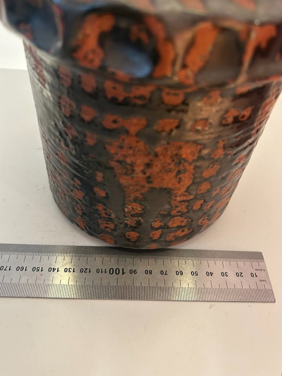 Image 1 of Lámpara recién ensamblada a partir de un jarrón con valor de colección: Carstens Tönnieshof - West Germany Studio Ceramics