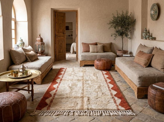 Magnifique Tapis Artisanal 120cmx300cm – Cotton (photo 5 of 8)