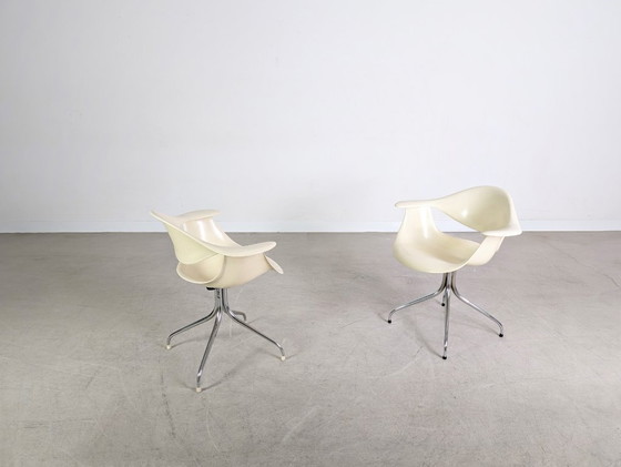 Image 1 of 2x Fauteuil DAF Swag Leg, Charles Eames, George Nelson, Herman Miller