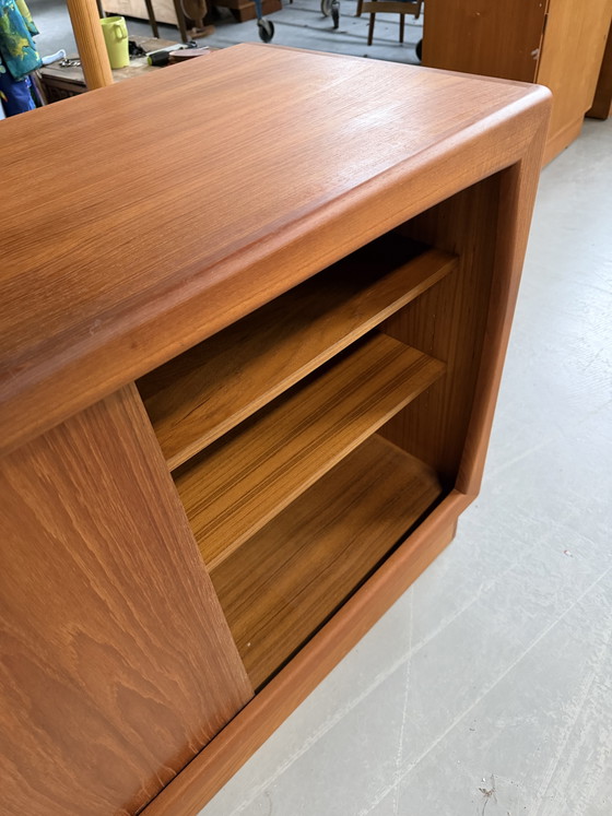 Vintage sideboard lowboard teak Danish – Wood (photo 3 of 5)