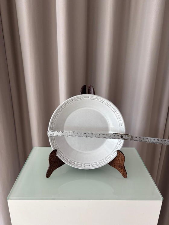 Set di 4 piatti fondi vintage in gres Ceramano Germania | Stile moderno di metà secolo – Stoviglie, Ceramic (photo 7 of 10)