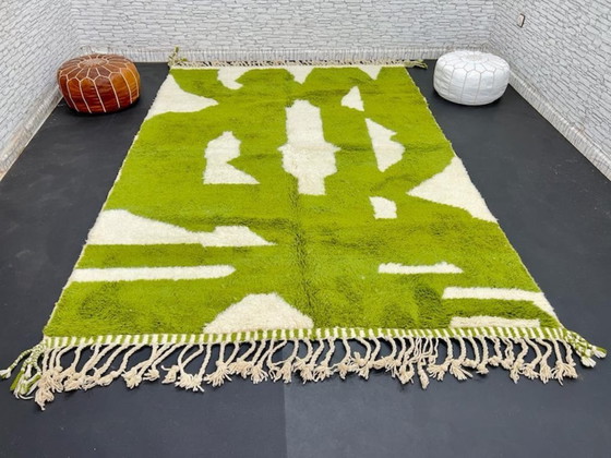 Image 1 of Tapis en laine fait main – coloris personaliseerbaar 250cmx150cm