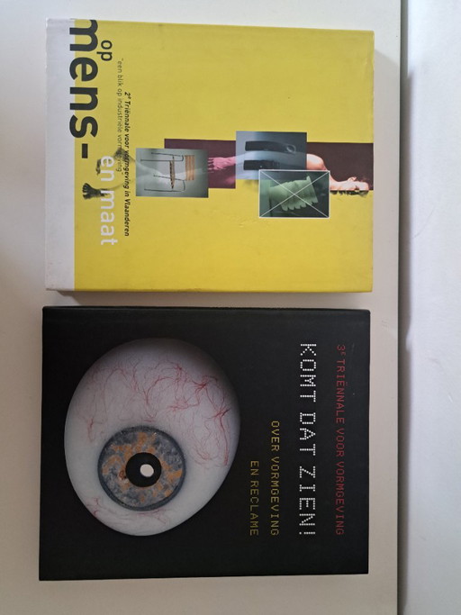 Catalogues de Design Rares — Triennale du Design en Flandre (Lot de 2)