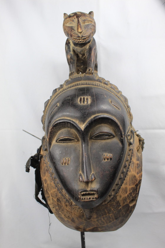 Masque Africain Baoulé – Sculptures, Wood (photo 10 of 10)