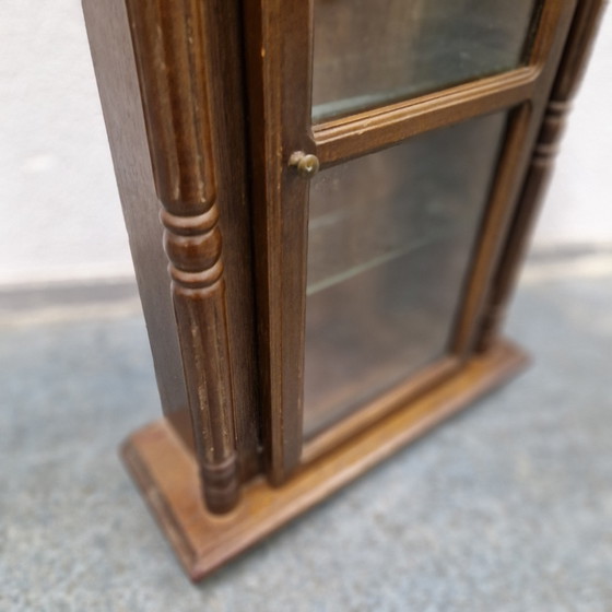 Vetrina a Parete Sospesa Antica – Vetrine, Glass, Wood (photo 7 of 15)