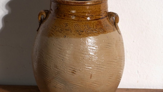 Antico vaso cinese in gres smaltato – Cina, circa 1900 – Vasi (photo 3 of 40)