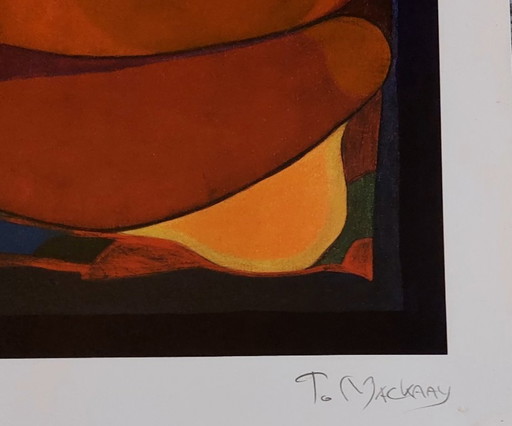 Sérigraphie de Theo Mackaay