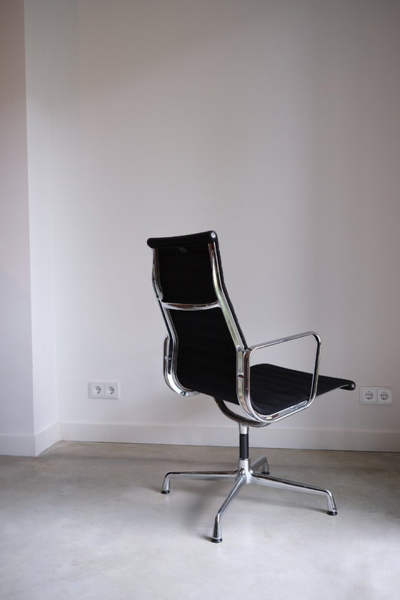 Image 1 of 4x Vitra Eames EA112 – Hopsak negro / Cromo