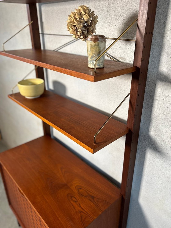 Image 1 of Poul Cadovius – Modulair Wandmeubel, Denemarken jaren 60'
