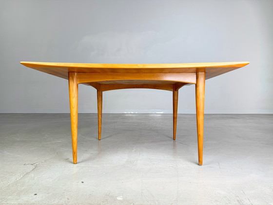 Image 1 of Originele midcentury salontafel Scandinavisch notenhout vintage 1960