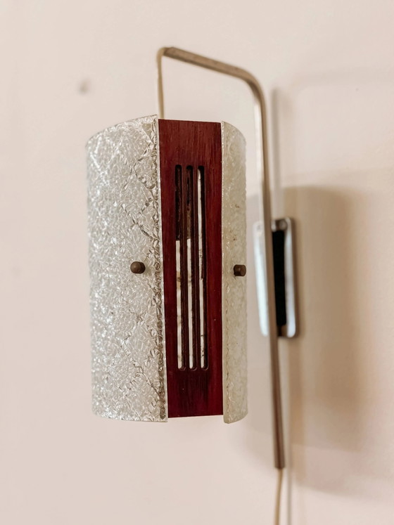 Applique Mid-Century in vetro, anni '60 – Cristallo, Mid Century Modern (photo 9 of 9)