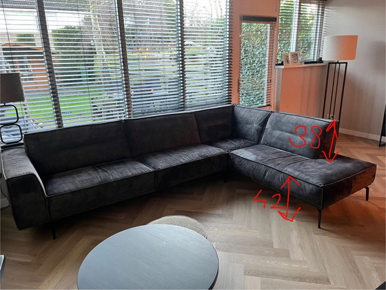 Image 1 of Divano angolare in velluto