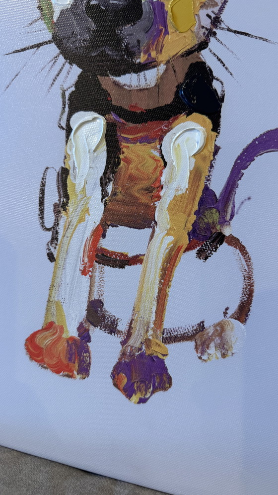 Image 1 of Hondenkunst - 50x50