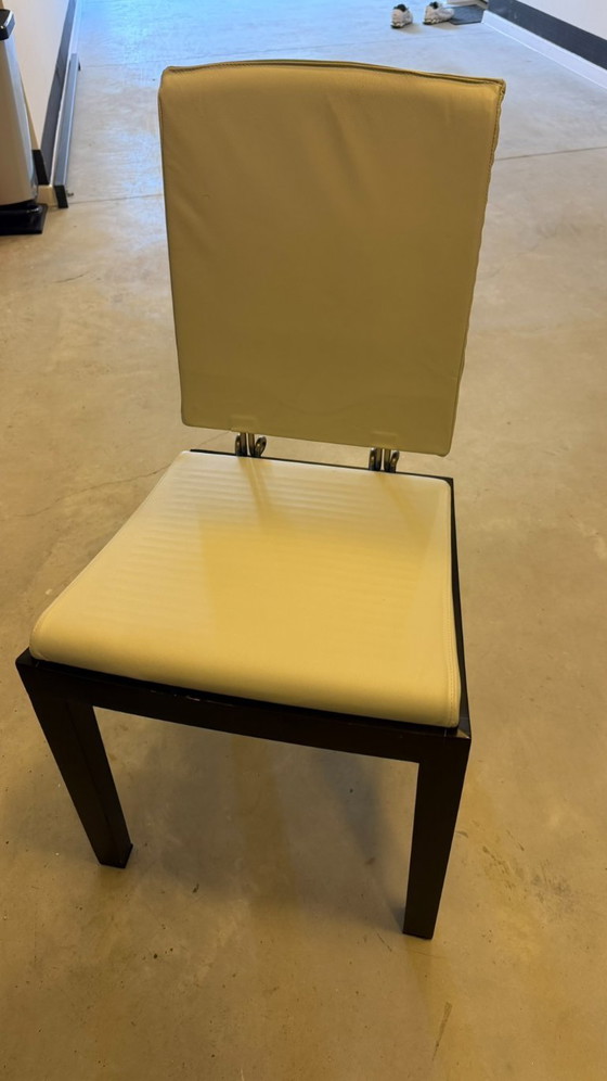 Image 1 of Sedie da pranzo vintage Giorgetti di Massimo Scolari - Set di 8