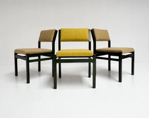 Pastoe Dining Chair Sa07 By Cees Braakman, 1970's (By Piece)