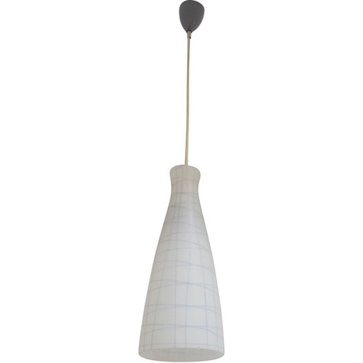 Mid-century glazen hanger,1960