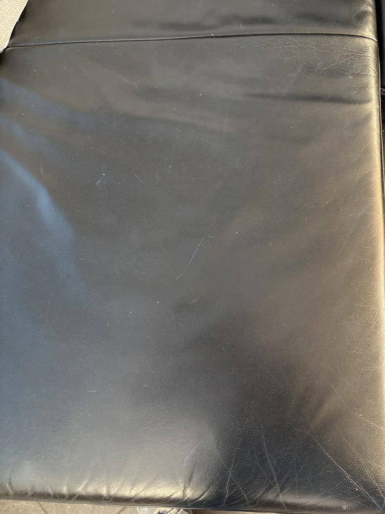 Image 1 of Hoek bank henders&hazel leder chaise longue met twee hoofdsteunen 