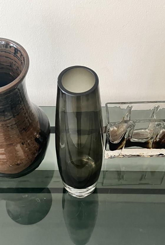 Image 1 of murano glass vase mid-century design