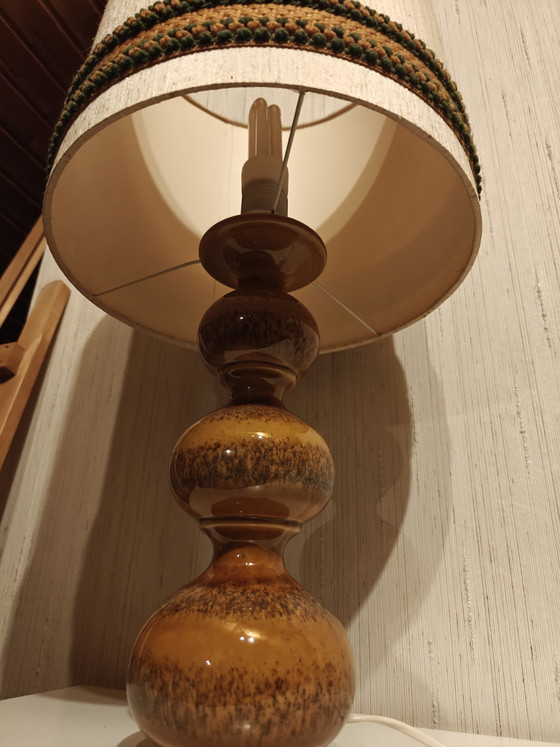 Image 1 of Vintage keramische design vloerlamp van Kaiser Leuchten, origineel uit de jaren 60/70, model Bubble Lamp.