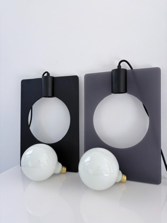 Set di 2 Lampade a sospensione Bolia – Design danese nero e grigio – Wood, Plastic (photo 8 of 18)