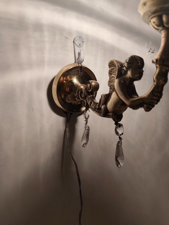 Image 1 of Bronce wall sconce. Spain, 1960s.