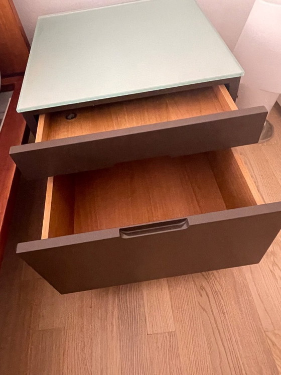 Image 1 of Set van 3 commodekasten Molteni 909 by LUCA MEDA 