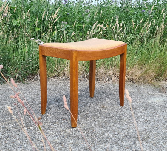 Image 1 of Mid - Century stool piano stool