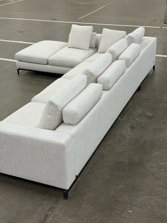Minotti Andersen Canapé d'angle, Canapés d'angle, Textile, Crème (photo 7 sur 17)
