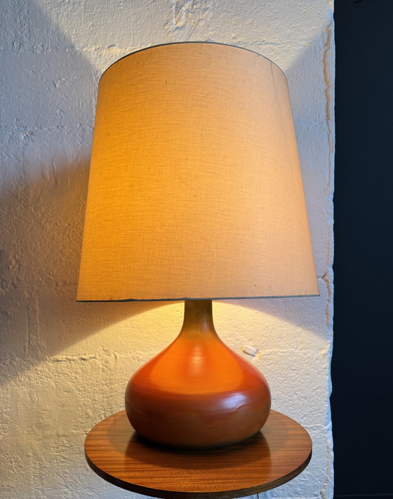 Image 1 of Jacques Lignier ceramic lamp, 1960s