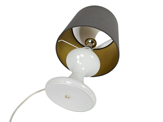Image 1 of Design M - Ingo Maurer - model LM1 - opal glass - table lamp - 60's