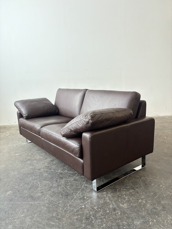 COR Conseta Designersofa Couch Leder – 2 Sitzer Sofas, Leather, Modern (photo 4 of 12)