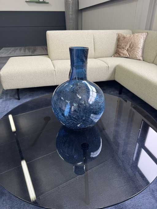 Vase sphérique en verre craquelé Polspotten L