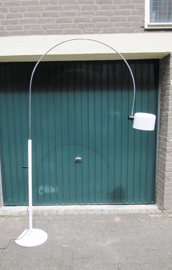 Image 1 of Joe Colombo Coupe Large Arch Floor Lamp Oluce Italy 1967