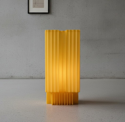 Minimalist Table Light with Warm Glow – Modern Scandinavian Design