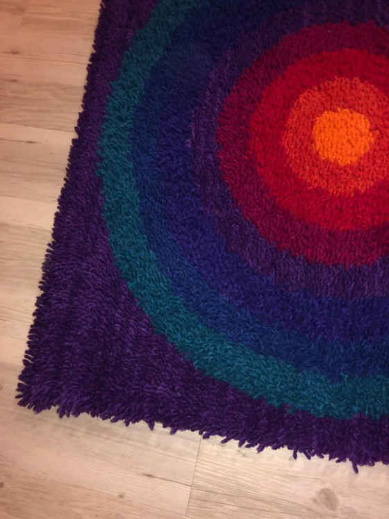 Tapis Verner Panton Tisca Circle – Wool (photo 6 of 11)