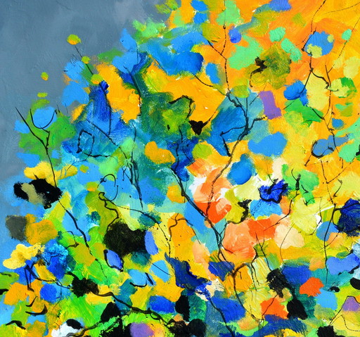 Colorful Flowers Wake the Morning Up