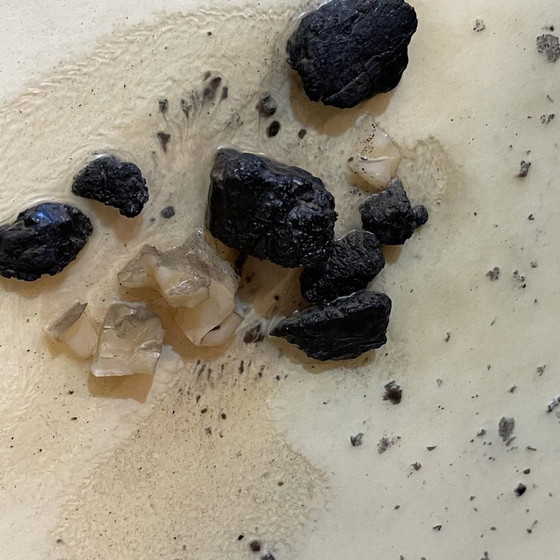Jef Verbrak, Composition Abstraite, 1970, Techniques Mixtes – Peintures et dessins, Glass, Stone (photo 5 of 14)