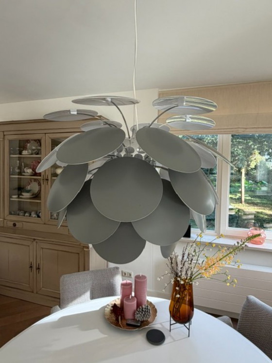 Marset Discoco Suspension gris mat 68cm – Métal, Plastique (photo 4 of 11)