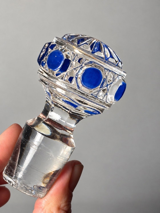 2 bouchons de carafe Baccarat Diamants Pierreries – Verres et carafes, Cristal (photo 4 of 13)
