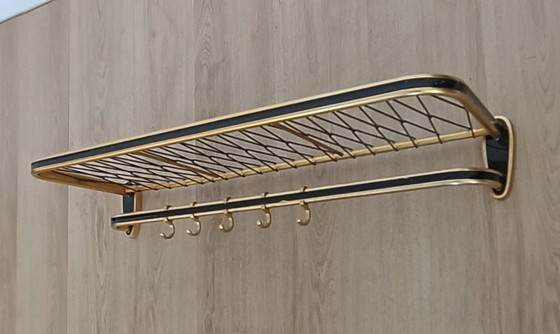 Image 1 of Fifties string coat rack with hat rack