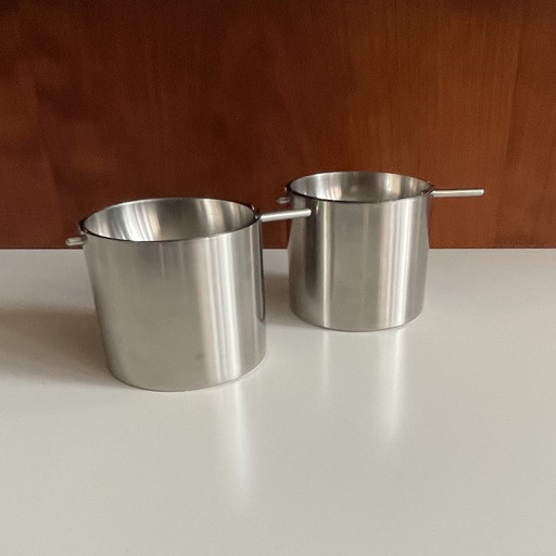 Posacenere Stelton AJ Cylinda Line 2 volte – tafelaccessoires, Metal, rvs (photo 2 of 12)