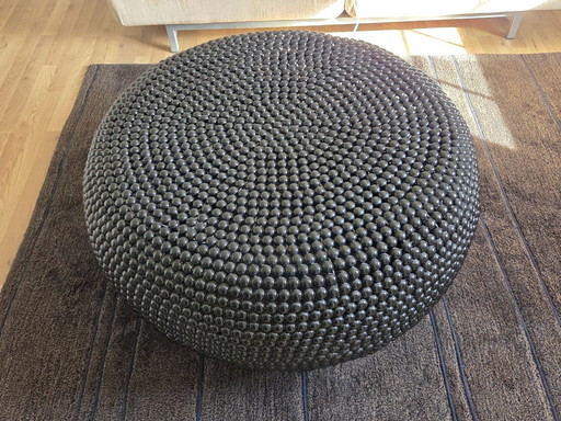 KONtrast Frankfurt Table Basse Designer Métal Hémisphère - Space Age