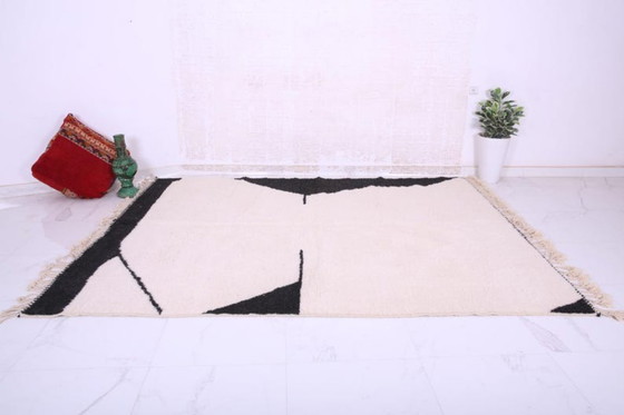 Image 1 of Alfombra marroquí grande anudada a mano de 300 x 200 cm.