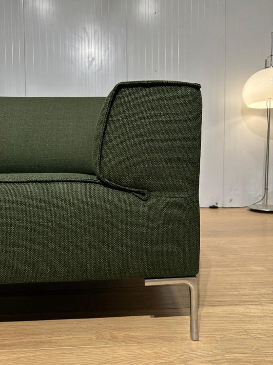 Image 1 of Divano a 3 posti Design on Stock Bloq verde, appena rivestito.
