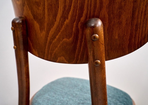Image 1 of Juego de 4 sillas de comedor, TON, década de 1960, Checoslovaquia