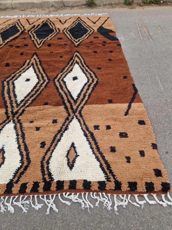 Image 1 of Tapis marocain traditionnel en laine 300cmx200cm