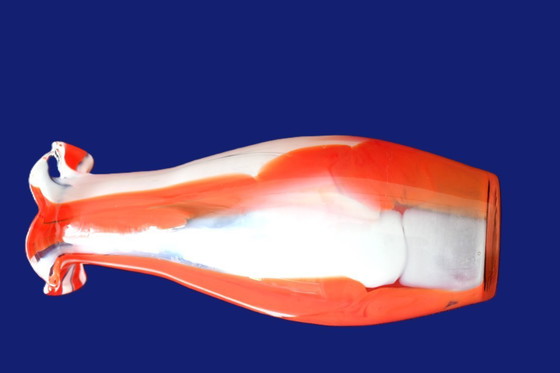Image 1 of Murano glass vase, Mid century, Carlo Moretti, Italy, 1960s-1970s