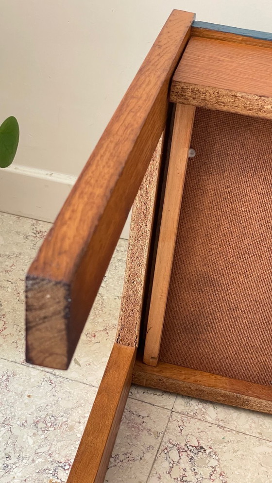 Image 1 of TABLE Chevet Scandinave VINTAGE